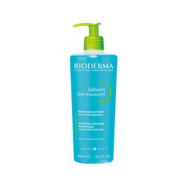 Bioderma Sébium Gel Moussant Purifying Cleanser 500ml
