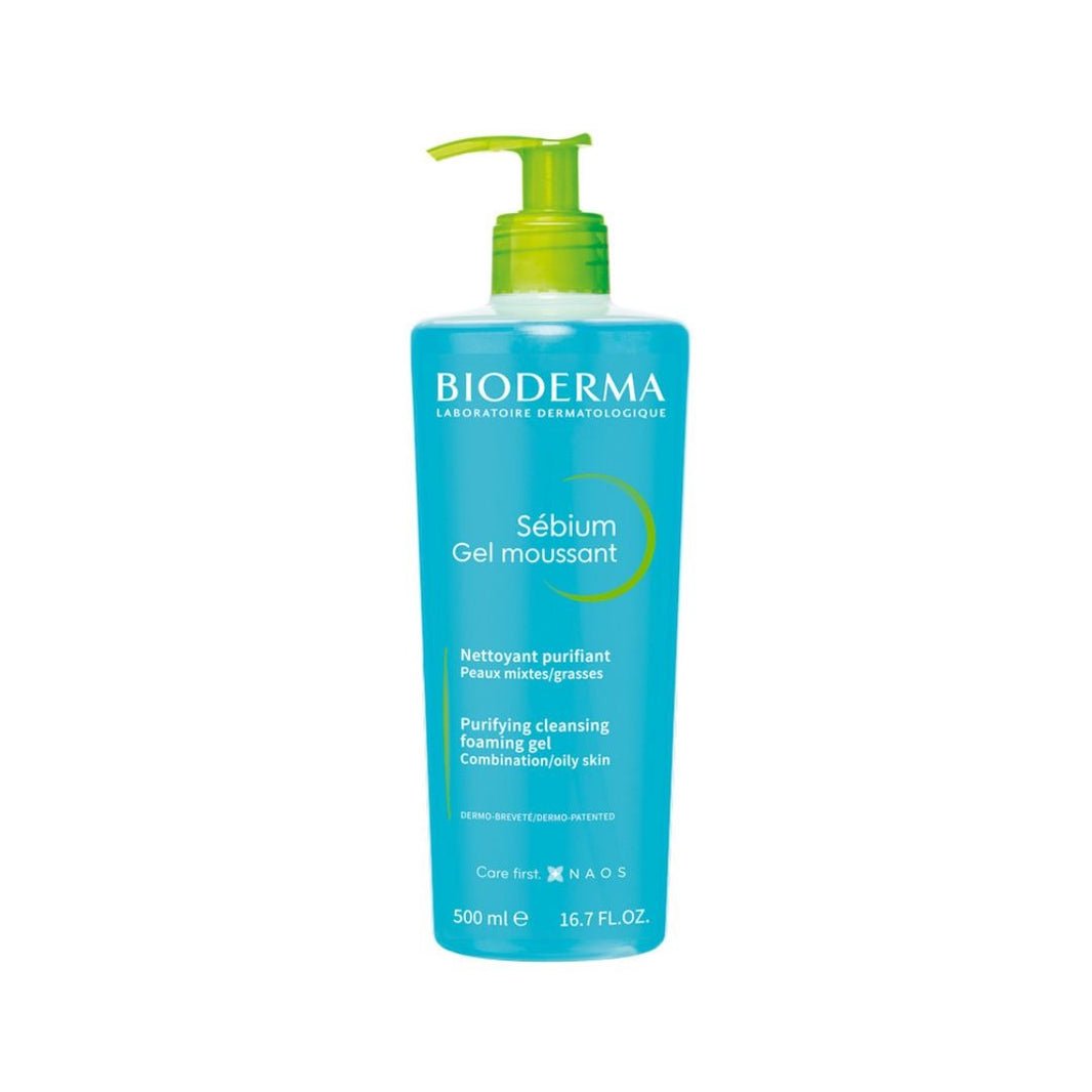 Bioderma Sébium Gel Moussant Purifying Cleanser 500ml