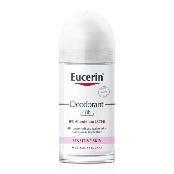 Eucerin Deodorant 48h 0% Aluminium Roll-On Sensitive Skin