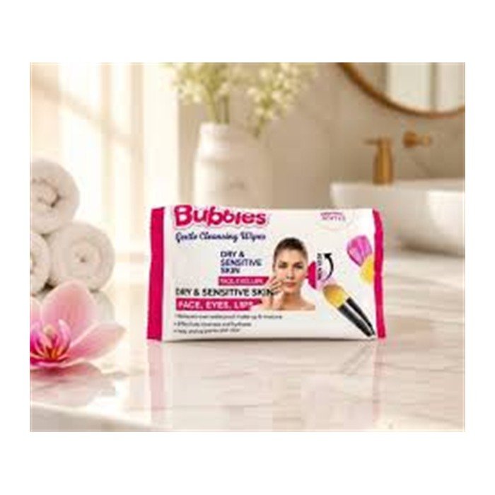 Bubbles Gentle Cleansing Wipes — Dry & Sensitive Skin